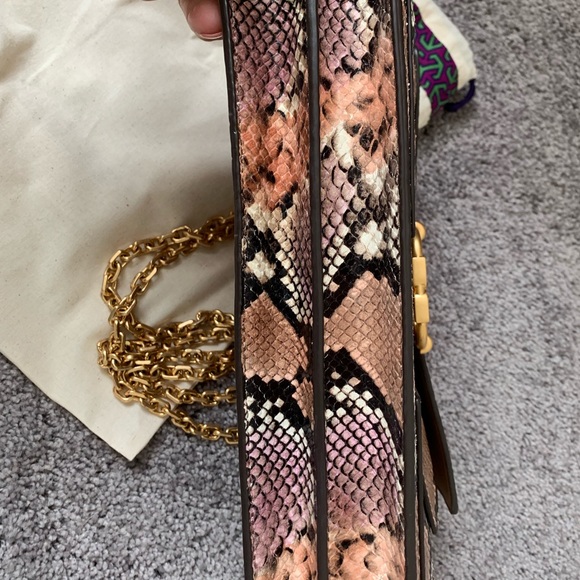Tory Burch snakeskin handbag - Picture 5 of 6